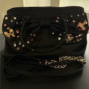 Black Betsey Johnson Purse